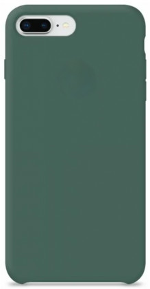 Чехол-накладка  i-Phone 7 Plus/8 Plus Silicone icase  №61 серо-бирюзовая