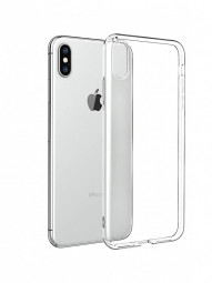 Чехол-накладка силикон 0.5мм i-Phone XS Max прозрачный