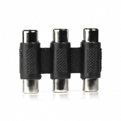 Бочонок удлинительный 3xRCA (мама)-3xRCA (мама) Smartbuy A200
