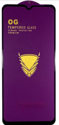 Защитное стекло для Samsung Galaxy A25 OG Purple черное
