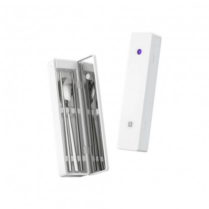 Переносной стерилизатор для столовых приборов Xiaomi Huo Hou UVC Portable Fiatware Set (HU0124) белы