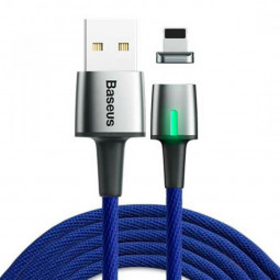 Usb Кабель-зарядка Lightning Baseus Zinc Magnetic 1м (CALXC-A05) фиолетовый